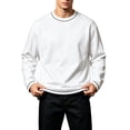 thumbnail image 5 of Stamzod Sweatshirts for Men Fall Fashion Color Block Long Sleeve Shirts Loose Casual Pullover Crewneck Sweatshirt Plus Size Fashion Clothing, 5 of 10
