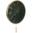 thumbnail image 1 of Reloj, estilo simple, reloj de pared de mármol para decoración del hogar, diseño elevado, 1 of 12