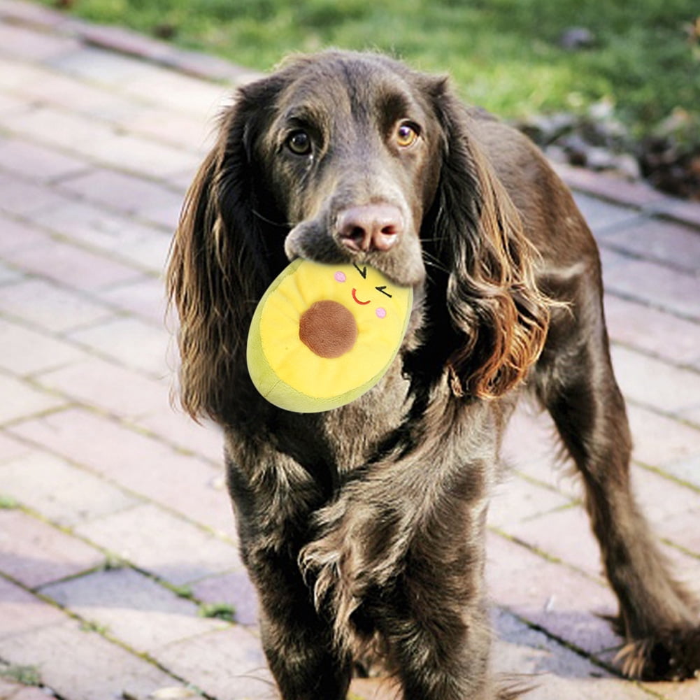 Dog Toys for Small Dog Squeaky Toys Puppy Toys 8 Pack Banana Dog Toy for Puppies Teething Cute Fruits Small Dog Toys Stuffed Plush Dog Toy Bundle Puppies Toys Pet Toys for Dogs