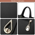 thumbnail image 3 of Women's Trendy Top Handle Bag PU Leather Classic Shoulder Bag Elegant Crossbody Outdoor Satchel Tassels Handbag Purse, 3 of 7