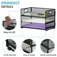 thumbnail image 4 of Organizador de Papel Marbrasse de 3 Niveles con Malla y Asa, 4 of 6