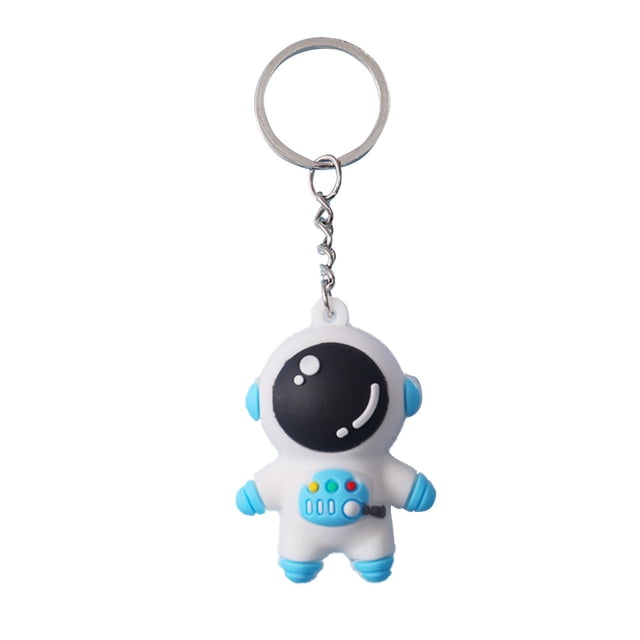 kurtrusly Key Chain Silicone Home Door Keychain Ring Hanging Backpack Wallet Decoration Keyring Jewelry Pendant Woman Man Couples Blue