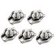 thumbnail image 5 of 5Pcs 304 Acero Inoxidable Clip de Cable de Alambre Simple para Cuerda de 1mm-1.5mm, 5 of 5