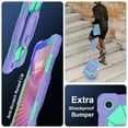 thumbnail image 5 of Shockproof Case for Lenovo Idea Tab 11 2025/K11 Gen 2 11 Inch, Shockproof Rugged Shoulder Strap Rotating Kickstand Kids Friendly S Pen Holder Case Cover for Lenovo Idea Tab 11 2025,Purple, 5 of 7
