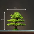 thumbnail image 4 of Decoración del hogar en maceta DIY, árbol falso, bonsái, sala de estar, estilo chino, Hotel, porche, paisaje, decoración de plantas verdes, 4 of 4