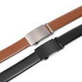 thumbnail image 7 of SENDEFN 2 Pack Ratchet Belt for Men,Mens Leather Belt in Gift Set Box for Dress Casual,Size Adjustable Trim to Fit, 7 of 7