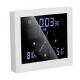 thumbnail image 3 of Reloj despertador, reloj de ducha de pared de 5 pulgadas, reloj de ducha, reloj de pared digital, durabilidad mejorada, 3 of 8