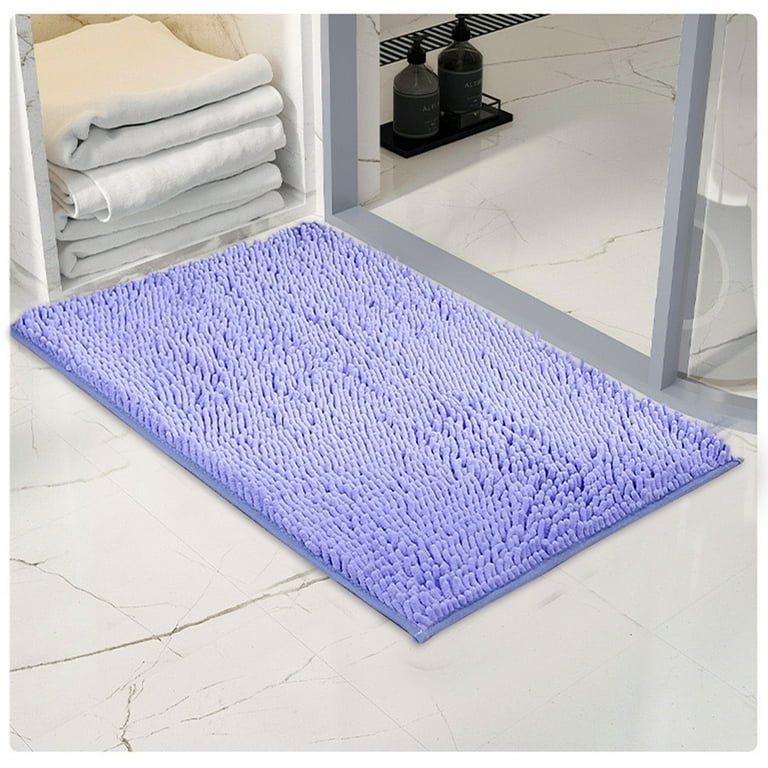 Absorbent Floor Mat Bathroom Carpet Fine Chenille Chenille 1pcs