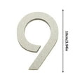 thumbnail image 2 of Acrylic Number Plates | 3D House Numbers & Address Signs for Modern Home Decor | 10cm Self-Adhesive Wall Numbers for Doors, Mailboxes, and Personalized DIY Decor, 2 of 2