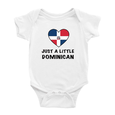 

Just A Little Dominican Cute Baby Clothing Bodysuits For Boy Girl