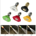 thumbnail image 2 of Bgsha 5 Pieces/Set 1/4\" Quick Coupling Car Wash Nozzle High Pressure Washer Nozzle, 2 of 6