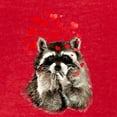 thumbnail image 3 of CafePress - Raccoon Blowing Kisses Cute Animal Love T Shirt - Mens Football Shirt, 3 of 4