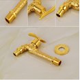 thumbnail image 2 of Grifo de lavadora de cobre de cuatro puntos y apertura rápida para mujer, juego de pistola rociadora de lavado para mujer, dorado, largo, grifo de lavadora, 2 of 4