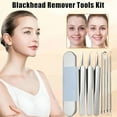 thumbnail image 2 of XIRQI 2026 New 6 Pack Stainless Steel Remover Tools Kit, Medical Grade Blackhead Extraction Tool Kit, Blackhead/Whiteheads/Milia/Pimples Remover for Face (Silver), 2 of 7