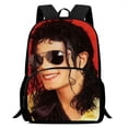 thumbnail image 5 of Mochilas para niños de Michael Jackson, regalo de cumpleaños para estudiantes, mochilas escolares para niños y niñas, mochilas duraderas de gran capacidad para acampar, 5 of 5