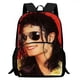 thumbnail image 4 of Mochilas para niños de Michael Jackson, regalo de cumpleaños para estudiantes, mochilas escolares para niños y niñas, mochilas duraderas de gran capacidad para acampar, 4 of 4
