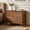 Brown, variant on Mid-Century Modern Nightstand with 2 Storage Drawers, 24" Wide End Table with Tapered Legs,Wood Bedside Table for Bedroom,Living Room,Brown