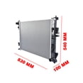 thumbnail image 4 of NEWZQ Radiator Fits Select: 2022-2024 Hyundai Tucson Sport Utility 2.5L L4 1Pc, 4 of 9