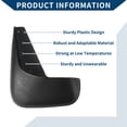 thumbnail image 4 of Guardabarros de barro únicos con accesorios de montaje para Toyota Vios 2004-2007, guardabarros delanteros y traseros, 4 of 6