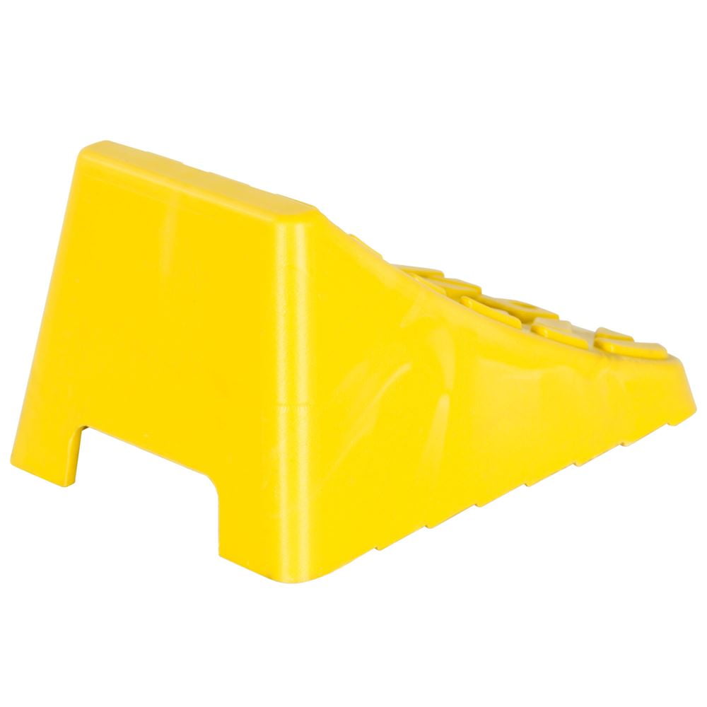 Black Performance Tool W41000 Pair of Hard Plastic Light Truck or Trailer Wheel Chock Blocks