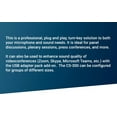 thumbnail image 5 of Enersound 8-Person Conference System CS-300 - US-Based Warranty and Phone Support…, 5 of 12