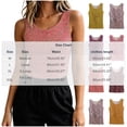 thumbnail image 4 of Liweisiy Women's Vintage Tank Tops Floral Sleeveless Crewneck Loose Fit Shirts Summer Casual Layering Tops With Pockets Pink-3 M, 4 of 6
