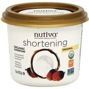 Nutiva Organic Red Palm Shortening, 15 oz, (Pack of 6)