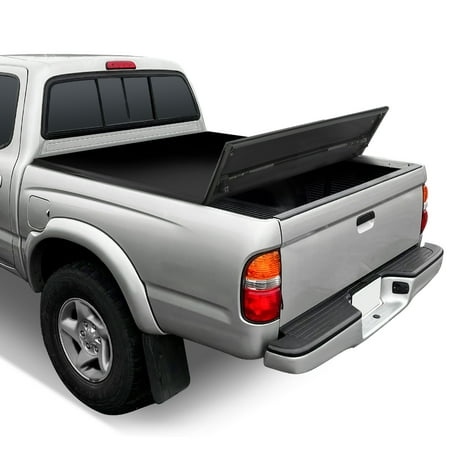 Auto Drive Soft Tri Fold Truck Bed Tonneau Cover Fits 05-15 Toyota Tacoma 5ft Bed