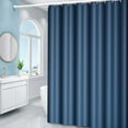 thumbnail image 4 of SNGMN EVA Shower Curtain with Reinforced Grommets & Hooks, Waterproof Bathroom Curtain, Versatile Room Partition and Window Curtain, 4 of 9