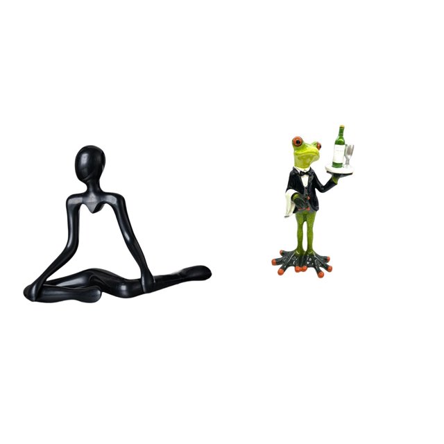 Estatua De Rana Pensadora Abstracta Creativa, Figura Decorativa, Escultura Animal única, Adorno De Escritorio Para Entrada, Dormitorio, Chimenea, Regalo De Cumpleaños Para Inauguración De La