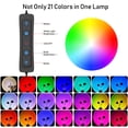 thumbnail image 2 of Xebkor Proyector De Lámpara De Puesta De Sol, Lámpara De Proyección Led Que Cambia Multicolor, Botón De Interruptor Y Control De Aplicación, Rotación De 360 ​​Grados, Lámpara De Luz Solar Para Dormito, 2 of 7