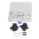 thumbnail image 3 of Terminales De Alambre De Cobre Conexión Estable Portátil Diseño Cerrado Resistente Al Calor Anillo De Conector De Terminal De Alambre De Cobre Para Caja De Distribución Para ANGGREK Eléctricas, 3 of 8