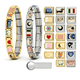 thumbnail image 1 of Pulsera Italiana 3d Joyeria Acero Inoxidable Personalizadas Brazalete Hombre Mujer Regalo Xtellar multicolor, 1 of 3