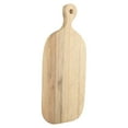 thumbnail image 3 of Wood Cutting Board with Handle Hand Polished Beautiful Chopping Board Bread Board for Displaying Preparing Food Small, 3 of 22
