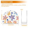 thumbnail image 4 of Yayeee Napkin Holder for Table Kitchen Paper Tissue Organization, Blue Retro Flower, 4 of 8