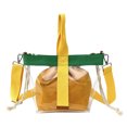 thumbnail image 2 of Bolsa 2 unids/set de hombro para mujer cruzado de PVC transparente para mujer para el trabajo (amarillo) Ndcxsfigh Para Estrenar, 2 of 9