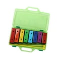 thumbnail image 4 of Colcolo Kids Xylophone 8 Notes Glockenspiel Xylophone for Band Beginner Kindergarten 15, 4 of 8