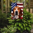 thumbnail image 2 of Hamiltonstovare Dog American Flag Garden Flag, 2 of 3