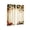 C, variant on HOARBOEG Christmas Curtains 2 Panel Set, Santa Claus Snowman Christmas Tree Print Semi Sheer Curtain for Bedroom Living Room Windows, Holiday Window Curtains, 23.62×59.06 in
