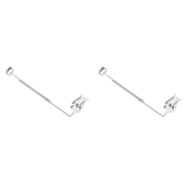 2X Support de Musique Portable Flûte Bande de Marche Pince à Musique Pince Accessoires pour Instruments en Bois