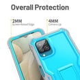 thumbnail image 6 of FITO For Samsung Galaxy A12 Case, Phone Case with Screen Protector and Kickstand (Blue), 6 of 6