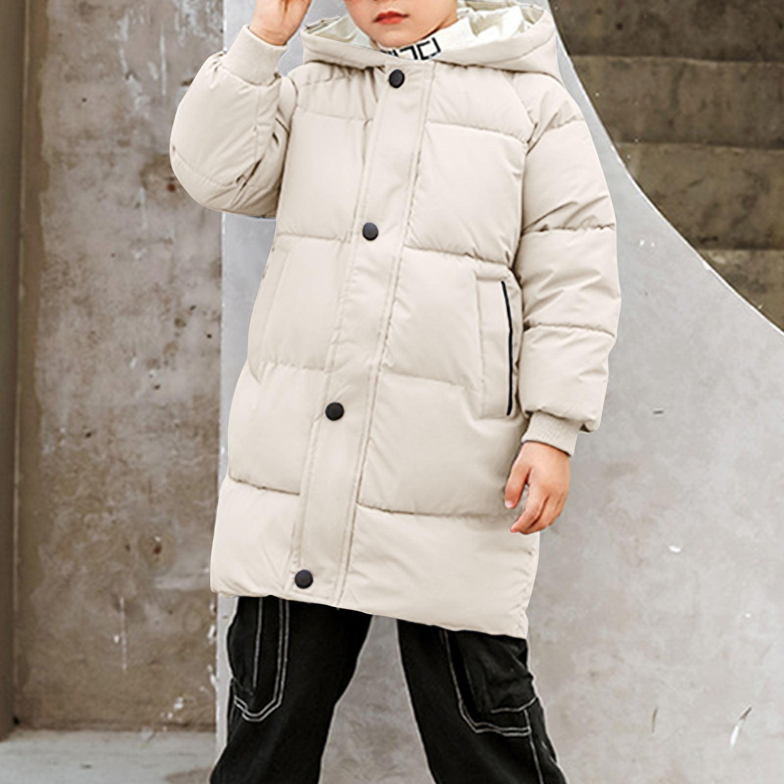Winter Jacket Puffer Jacket Liverpool Coat Kids Boys Girls Long