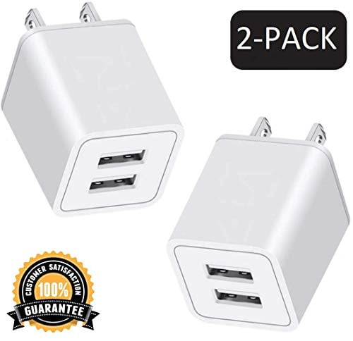 4 USB Ports US AC Power Wall Charger Adapter Plug For i Pad i Phone X SE 6S 7 8 