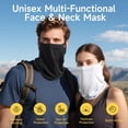 thumbnail image 2 of OZERO Face Mask Neck Gaiter: Sun Protection Scarf Gator Breathable Cooling for Summer Outdoor Activities, Hiking, Cycling, 2 of 7