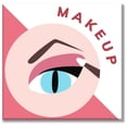 thumbnail image 1 of Cuadro Canva Listo Para Colgar Tipo Galería Make Up 40X40 cm, 1 of 4