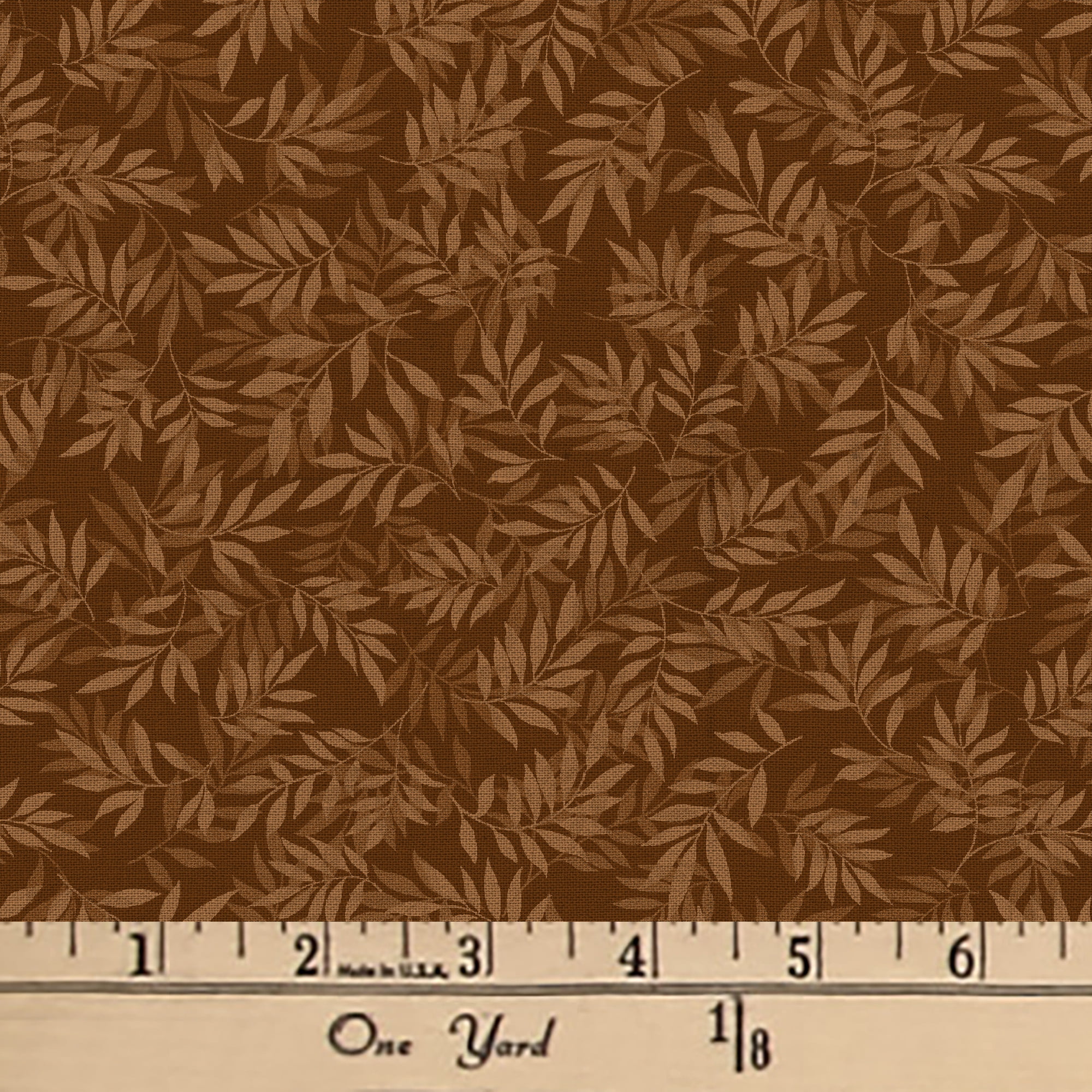 (2 pack) Waverly Inspirations 1 Yard 100% Cotton Sweden Vineyard, Toffee, 44" Wide for Quilting & Sewing