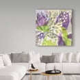 thumbnail image 3 of Trademark Fine Art 'Bright Life I Purple Yellow Line Crop' Canvas Art by Mary Urban, 3 of 3