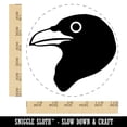 thumbnail image 2 of Clever Raven Head Self-Inking Rubber Stamp Ink Stamper - Red Ink - Large 1-1/2 Inch, 2 of 7