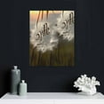 thumbnail image 4 of JEUXUS Just Breathe Canvas Wall Art Beautiful Dandelion And Window Inspirational Pictures Motivational Quotes Poster Framed Wall Decor For Office Bedroom Ready To Hang, 4 of 4