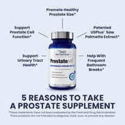 1MD Nutrition ProstateMD Saw Palmetto Prostate Support Supplement - Support for Urinary Tract and Frequent Bathroom Urges | 60 Day Supply (2-Pack)